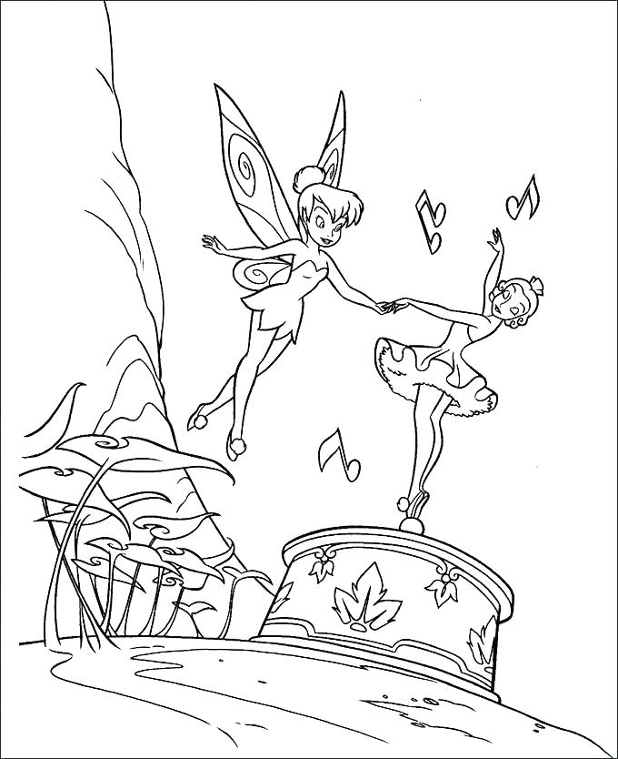 680x834 Coloring Pages Disney Tinkerbell And Friends