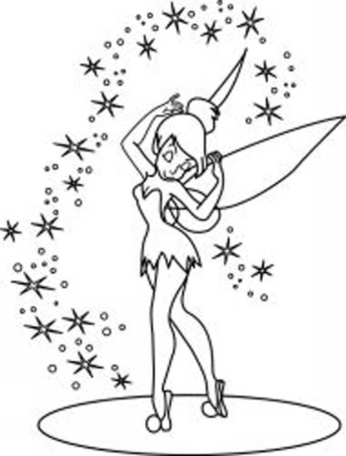 700x921 Tinkerbell Coloring Pages (3) Coloring Kids