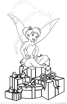 236x364 Tinkerbell Christmas Coloring Pages To Fancy Print 01 Dringrames