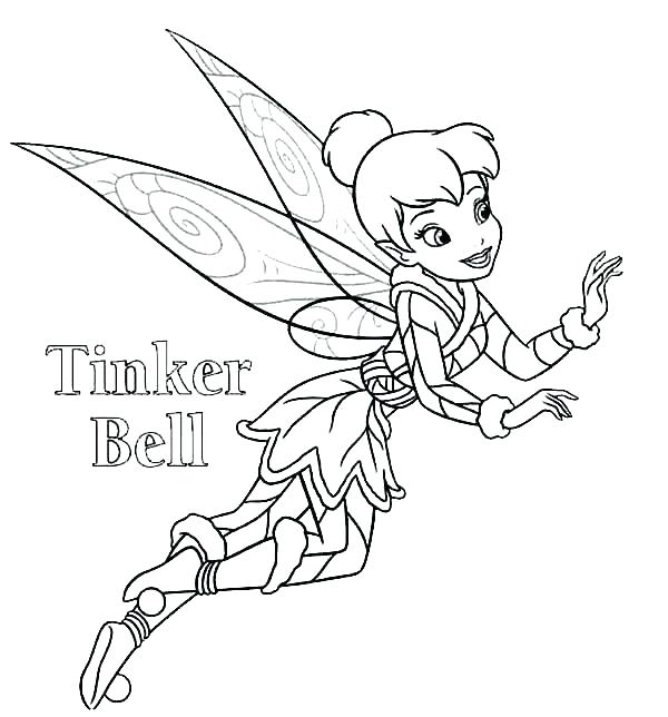 600x644 Tinkerbell Coloring Book Coloring Picture Tinkerbell Coloring Book
