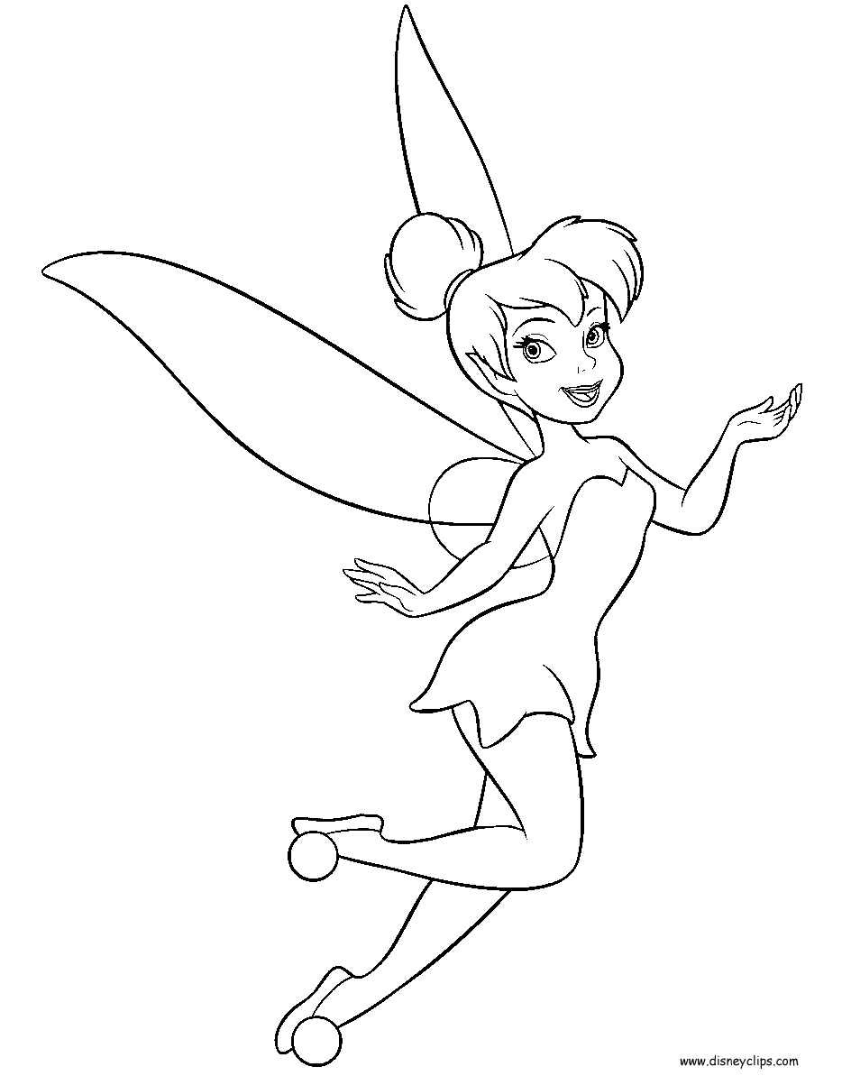 934x1193 Tinkerbell Coloring Page Elegant Disney Fairies Tinker Bell