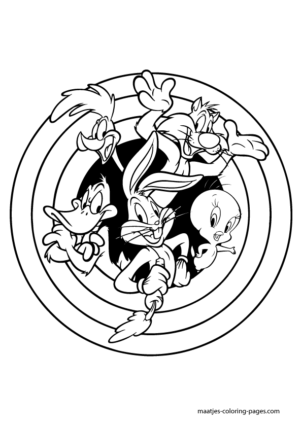 Looney Tunes Coloring Pages Looney Tunes Coloring Pages 595x842 Looney Tunes Coloring Pages Looney Tunes Coloring Pages