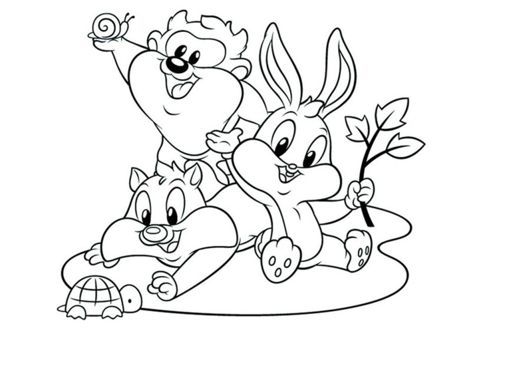 Tiny Toon Coloring Pages Collection Coloring For Kids 2018 1024x768 Tiny Toon Coloring Pages Collection Coloring For Kids 2018