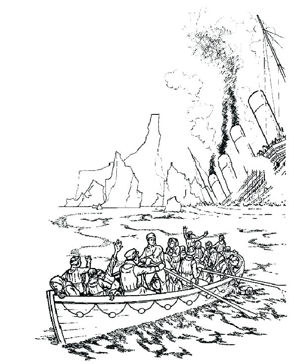 600x735 Titanic Coloring Pages Rms Titanic Coloring Pages Megaproperty.club