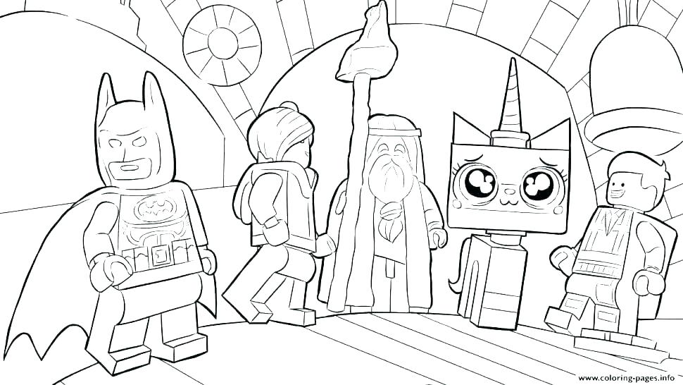 970x546 Lego Movie Coloring Pages