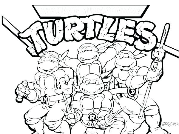 600x449 Great Breathtaking Tmnt 2012 Coloring Pages Online Pictures