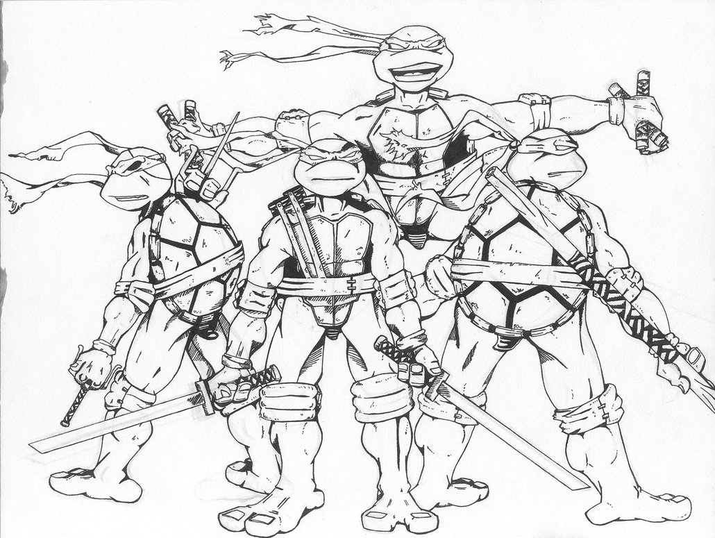 1030x775 Teenage Mutant Ninja Turtles By ~silentstereol337