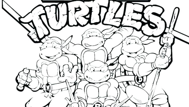 750x425 Teenage Mutant Ninja Turtles Colouring Pages Teenage Mutant