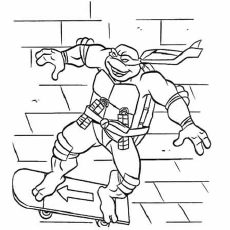 230x230 Top 25 Free Printable Ninja Turtles Coloring Pages Online