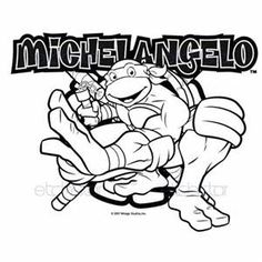 Teenage Mutant Ninja Turtle Michelangelo Coloring Pages 236x236 Teenage Mutant Ninja Turtle Michelangelo Coloring Pages