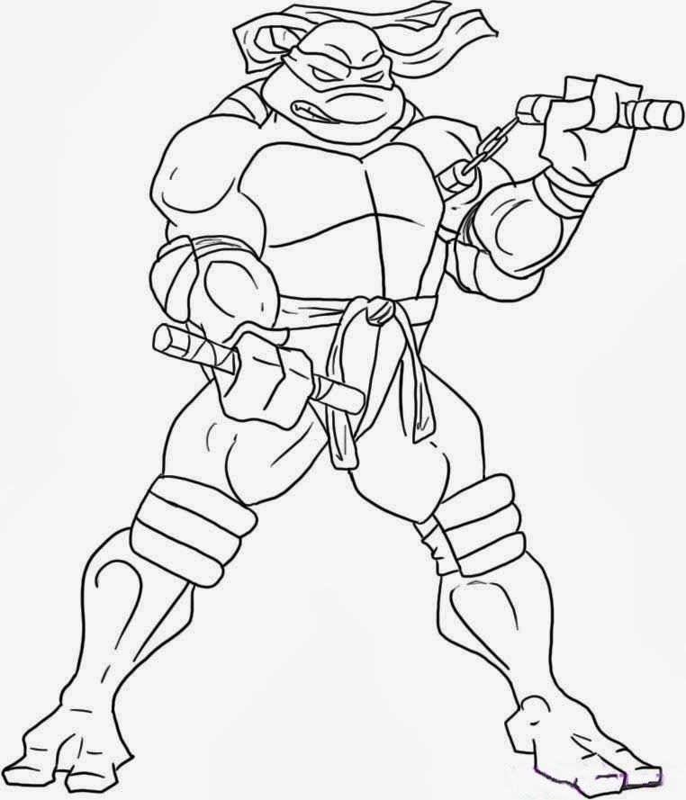 Teenage Mutant Ninja Turtles Coloring Pages 762x889 Teenage Mutant Ninja Turtles Coloring Pages