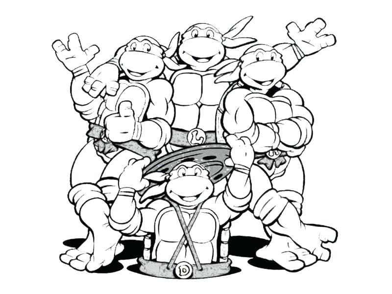 800x600 Printable Ninja Turtle Coloring Pages Teenage Mutant Ninja Turtles