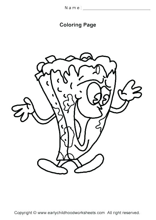 520x730 Make A Pizza Coloring Page Pictures Into Coloring Pages Photo Into