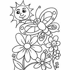 230x230 Top 35 Free Printable Spring Coloring Pages Online
