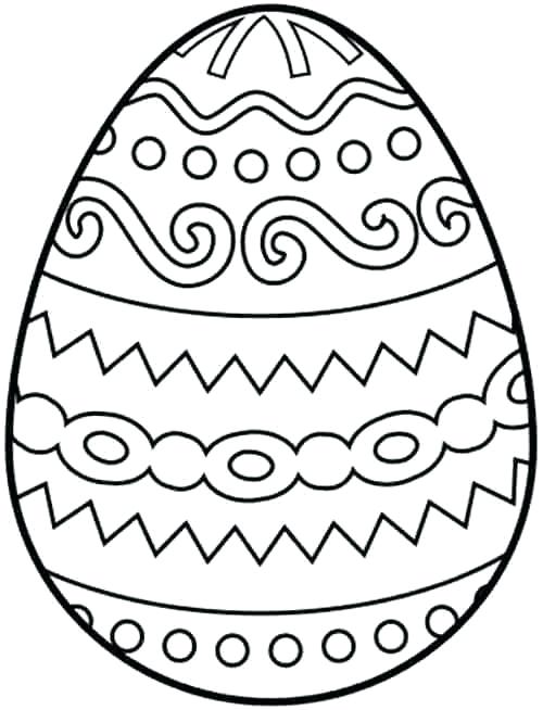 500x654 Coloring Pages Easter Pr Nice Easter Eggs To Coloring Pages