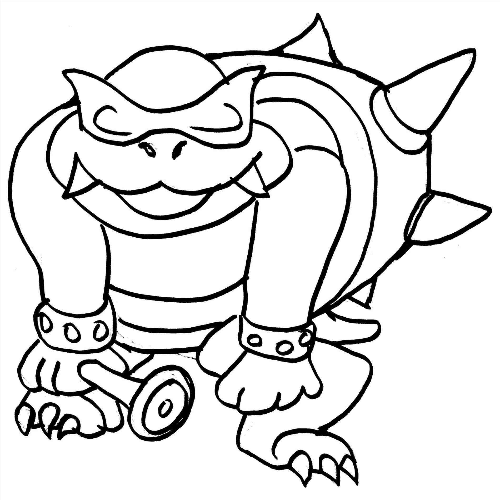 1900x1900 Dorable Koopa Troopa Coloring Pages Embellishment