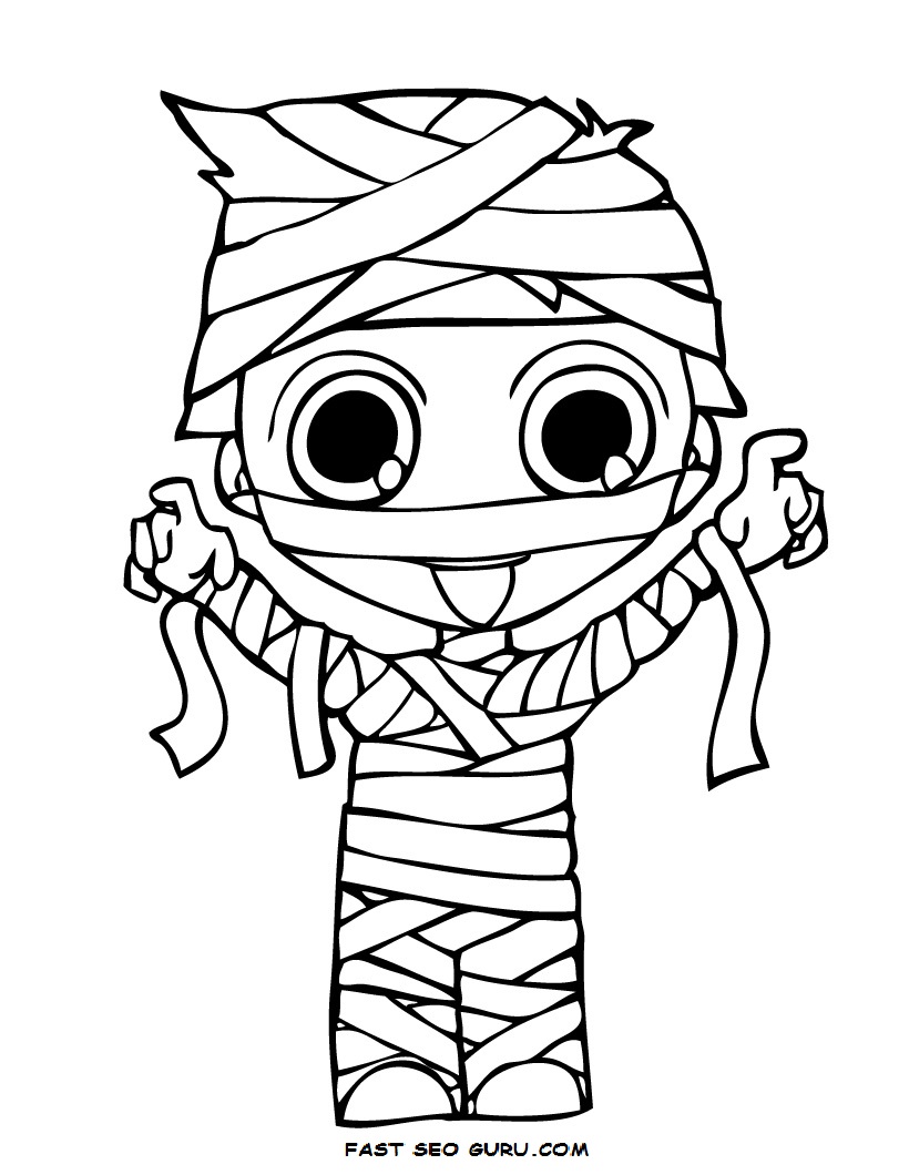 820x1060 Cute Halloween Coloring Pages Trend For Toddlers 50 9903