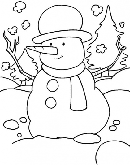 420x533 9 Best Winter Coloring Pages Images On Coloring