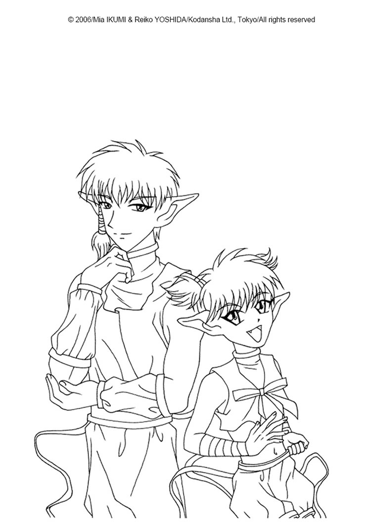 750x1060 Tokyo Mew Mew Aliens Coloring Pages