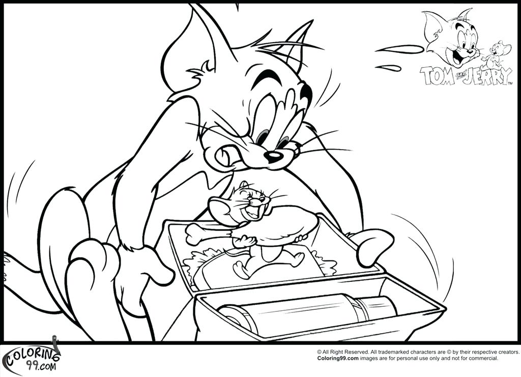 1024x741 Coloring Pages Tom And Jerry Best Tom And Coloring Pages Picture