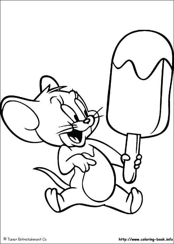 567x794 Tom Jerry Coloring Pages Tom Coloring Picture Baby Tom