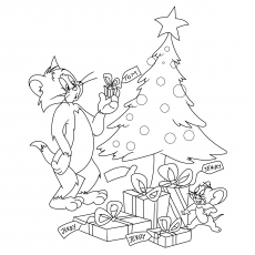 230x230 Top 10 Free Printable Tom And Jerry Coloring Pages Online