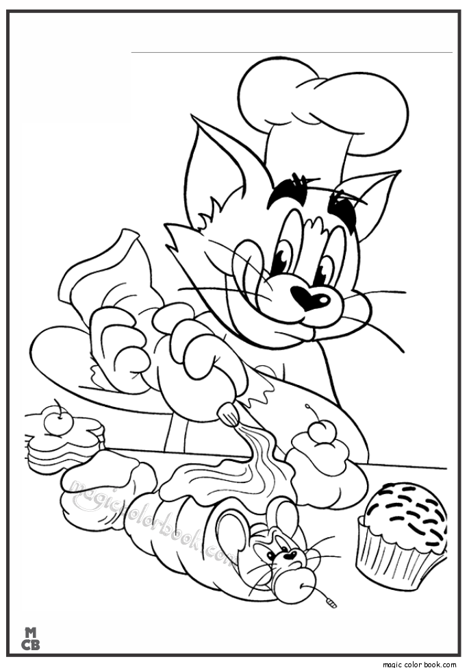 Tom Jerry Coloring Pages 37 685x975 Tom Jerry Coloring Pages 37