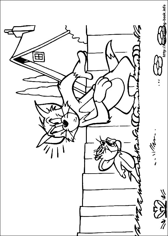 Tom And Jerry Coloring Pages On Coloring 567x794 Tom And Jerry Coloring Pages On Coloring