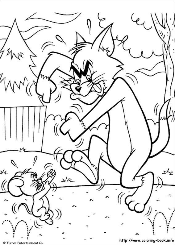 Tom And Jerry Coloring Picture 567x794 Tom And Jerry Coloring Picture