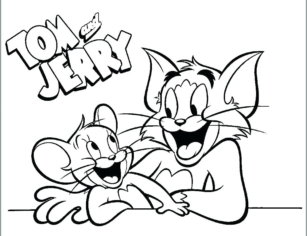 1000x768 Tom And Jerry Coloring Sheets Tom Coloring Pages Tom And Coloring