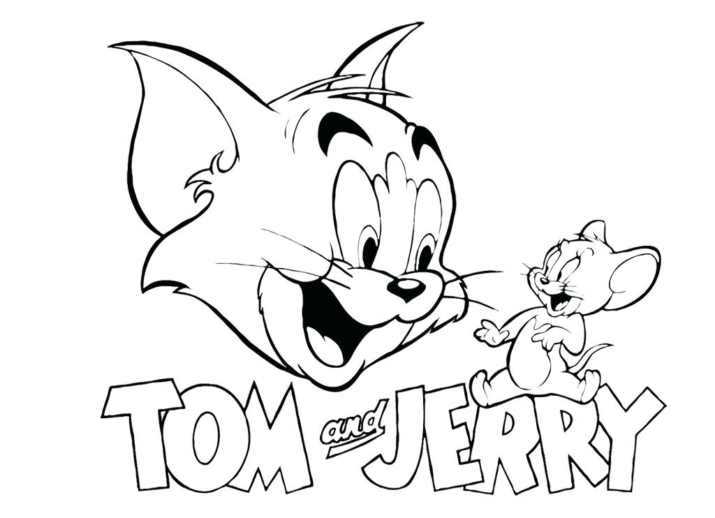 1024x742 Tom And Jerry Printable Coloring Pages Thumbs Up Page Zahlkarte.site