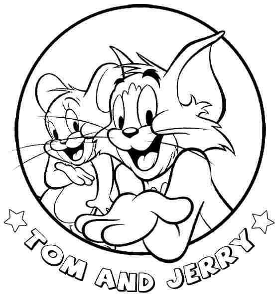 560x600 Tom And Jerry Coloring Pages Isabella Free Printables
