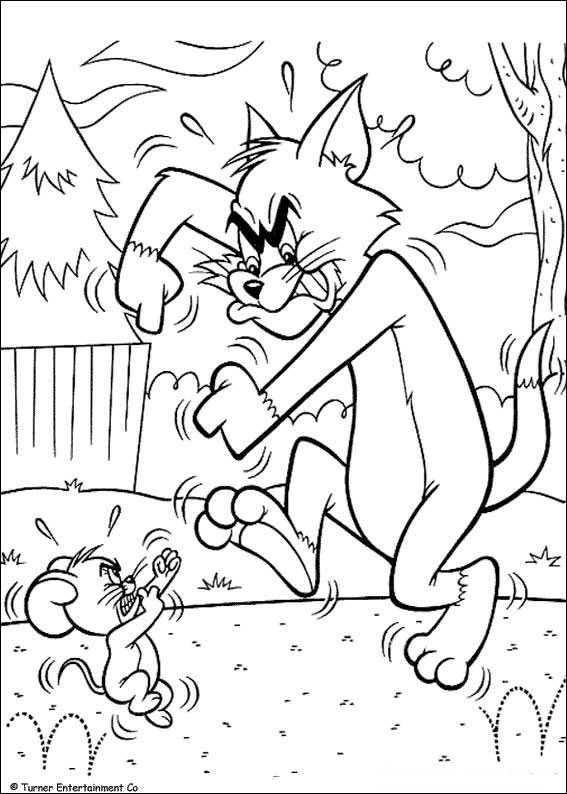 567x794 Kids N 43 Coloring Pages Of Tom And Jerry