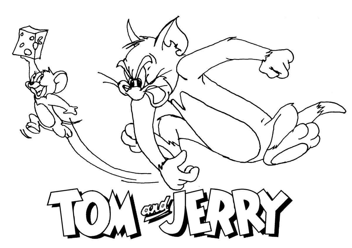 1200x848 The Famous Tom Amp Jerry Colouring Pages