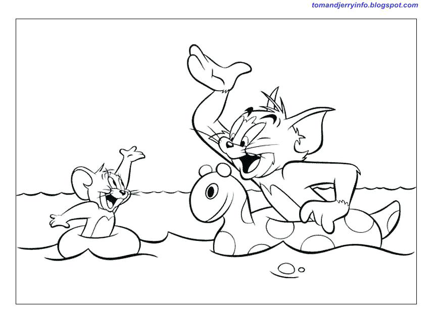 855x641 Tom And Coloring Pages Tom And Coloring Pages Tom And Jerry
