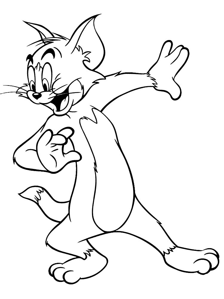 Tom And Jerry Coloring Pages 750x1000 Tom And Jerry Coloring Pages