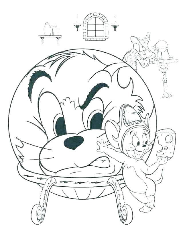 Coloring Pages Of Tom And Jerry 632x824 Coloring Pages Of Tom And Jerry