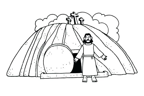 600x400 Resurrection Coloring Pages Color Pages Resurrection Of Coloring