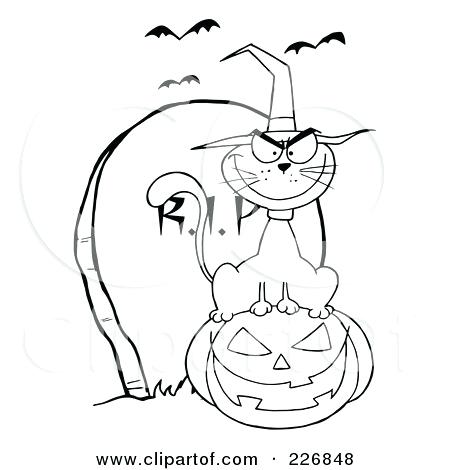 Tombstone Coloring Page Coloring Page Outline Of Cat Wearing 450x470 Tombstone Coloring Page Coloring Page Outline Of Cat Wearing