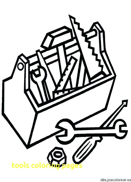 Tool Coloring Pages Amazing Construction Tools Coloring Pages New 450x623 Tool Coloring Pages Amazing Construction Tools Coloring Pages New
