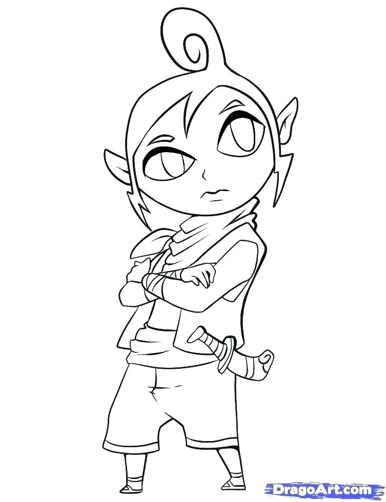 753x980 Toon Link Coloring Pages Link Coloring Pages Legend Of Coloring