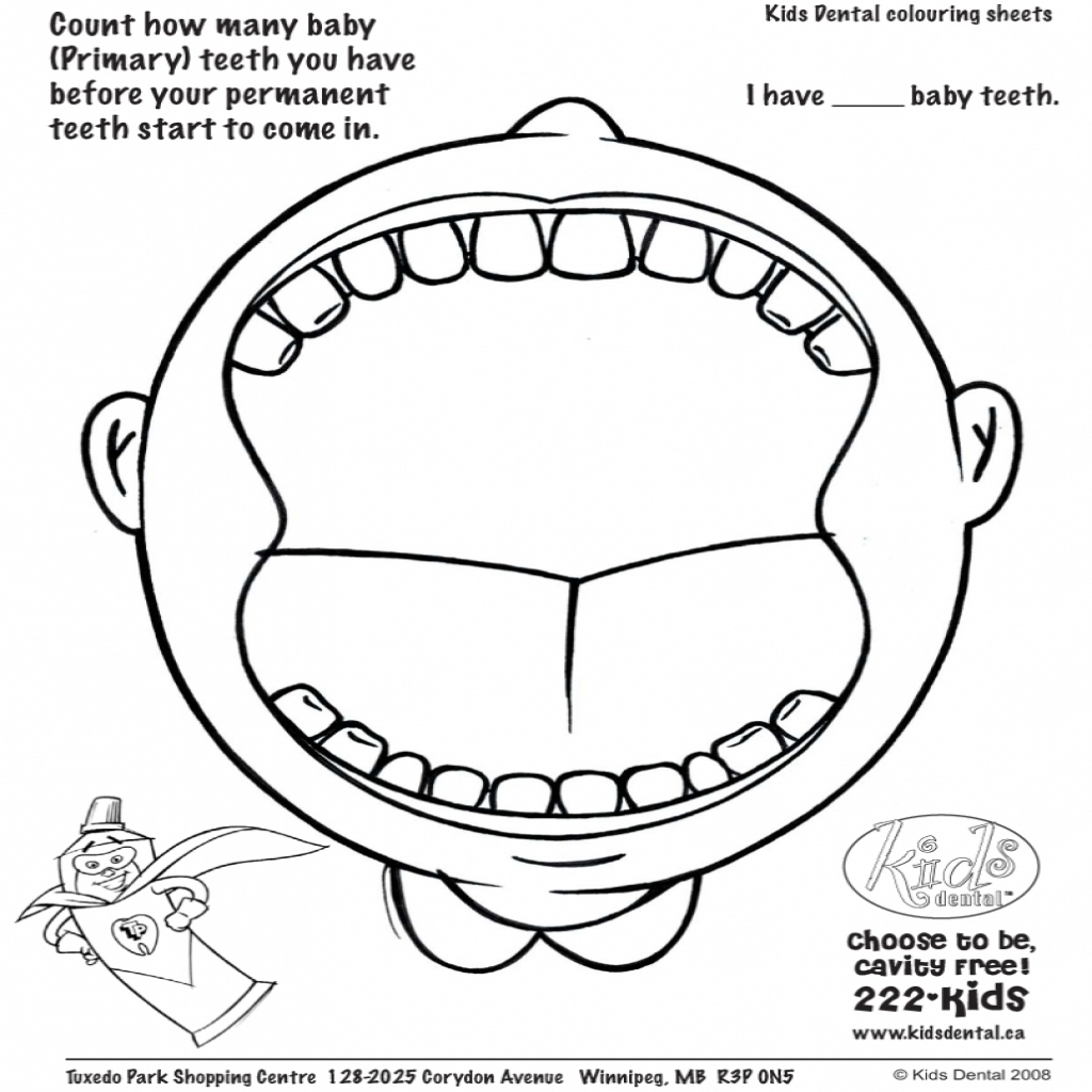 Tooth Coloring Pages Dental Pictures Archives Best Page Arilitv 1024x1024 Tooth Coloring Pages Dental Pictures Archives Best Page Arilitv