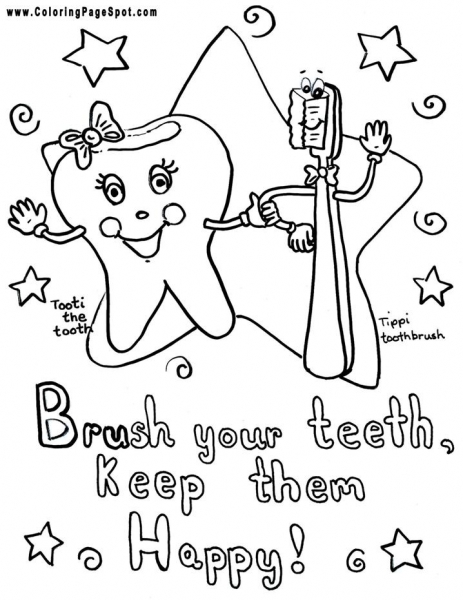 Teeth Coloring Pages Brush Your Teeth Coloring Page Dental 463x600 Teeth Coloring Pages Brush Your Teeth Coloring Page Dental
