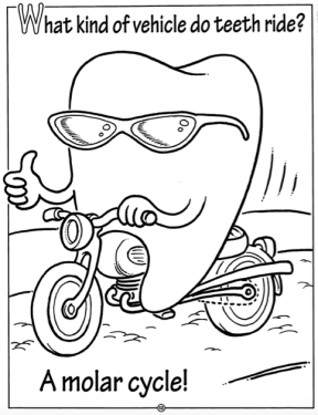 Dental Coloring Pages 288x375 Dental Coloring Pages