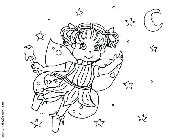 600x463 Tooth Fairy Coloring Pages Printable Coloring Pages