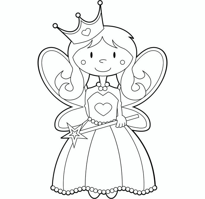 Tooth Fairy Coloring Page 690x668 Tooth Fairy Coloring Page