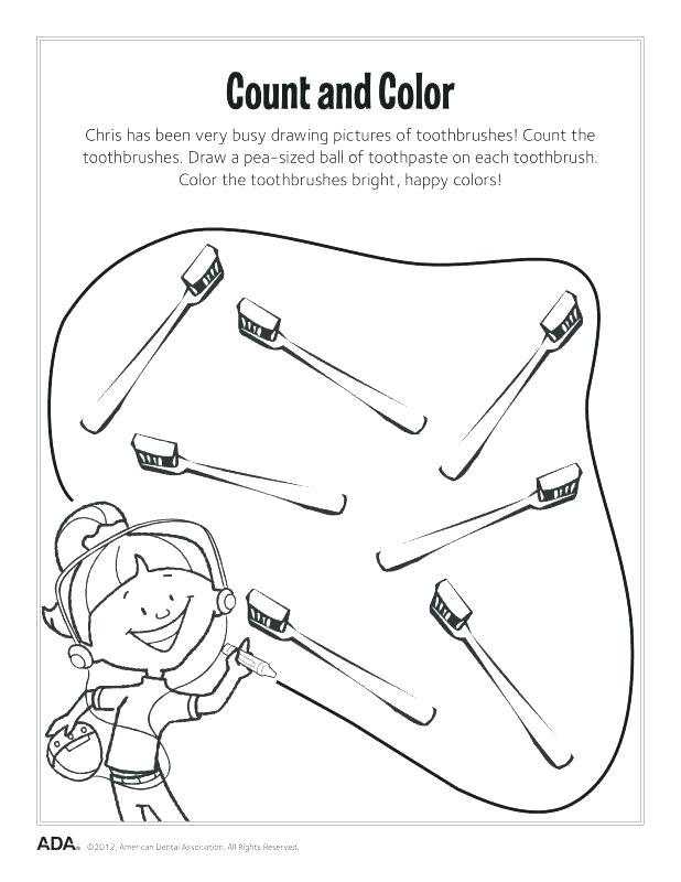618x800 Toothbrush Coloring Page Germ Coloring Page Inspirational