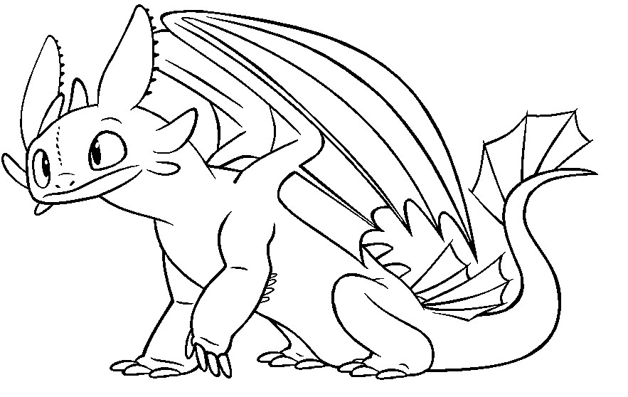 883x558 Toothless Coloring Pages Awesome How To Train Your Dragon