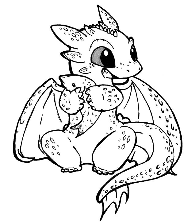 600x722 Cute Dragon Coloring Pages How To Train Your Dragon Coloring Pages