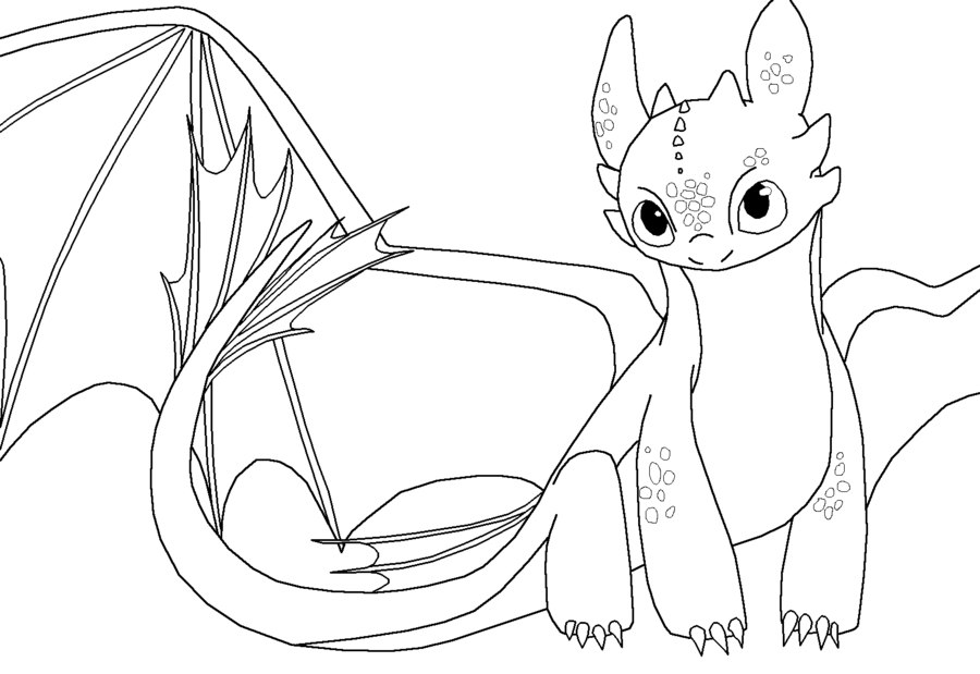 900x619 Toothless The Dragon Coloring Pages Toothless Dragon Coloring